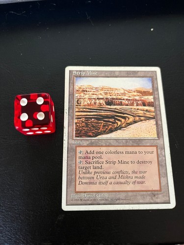 Mtg strip mine exc - mtg, a