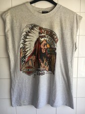 Harley-Davidson Motor Cycles 1992 raro vintage Sturgis Rally senza maniche grande