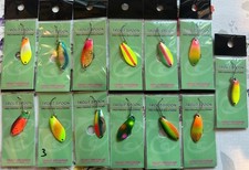 SPOON TROUT AREA 3 GR CUCCHIAINI ONDULANTI  SPINNING TROTA LAGO