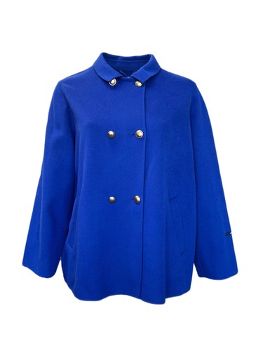 Cappotto lana blu nabucco - cappotto, in