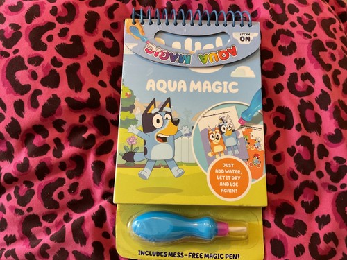 Bluey aqua magic libro - bluey,
