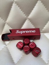 Supreme Logo Red Dice Set