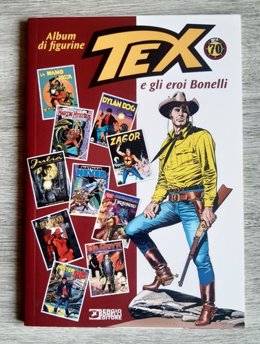 Album figurine tex gli - gli, eroi