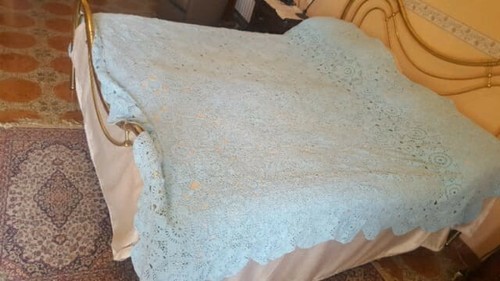 Coperta matrimoniale fatta - coperta,
