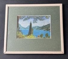 Dipinto olio con cornice