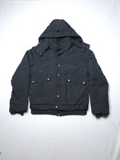 Giacca bomber Tank uomo impermeabile ed imbottita cappuccio removibile Tg L Nero