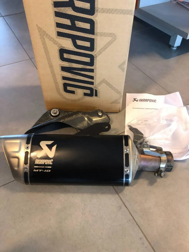 Scarico slip akrapovic - scarico,