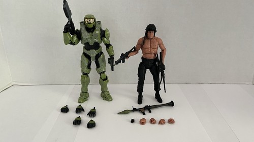 Figurina neca rambo master - neca,