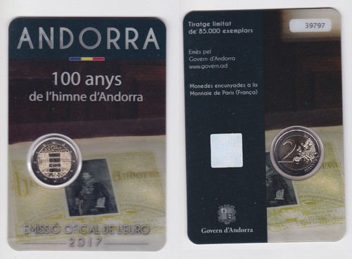 Andorra euro 2017 100 - andorra,
