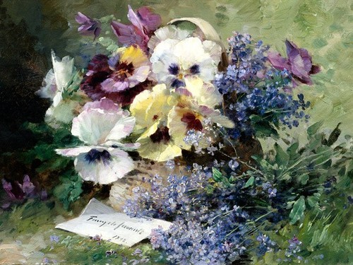 Quadro vaso fiori - vaso, stampa