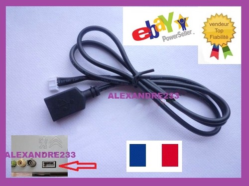 Cable usb autoradio - cable, psa