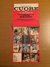 Poster vintage Meazzi Edizioni discografiche" Milano anni 50/60 -Originale 41x18