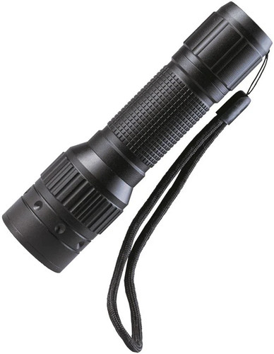 Torcia led mil tec - led, nera