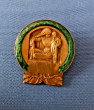 ORFANO DI GUERRA-senza scritta- Spilla Lorioli Castelli Milano WW1