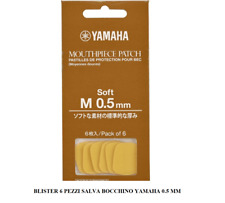 YAMAHA MOUTHPIECE PATCH 0.5mm Set 6 salvabocchini x clarinetto o sax salva becco