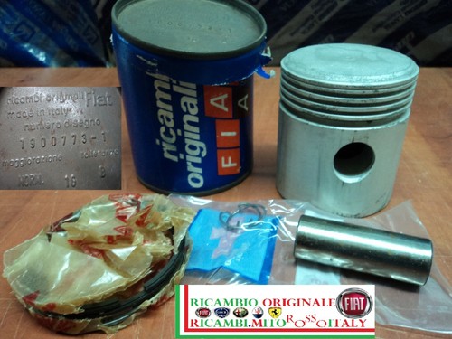 Pistone completo fiat 500 - completo,