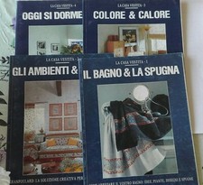 LA CASA VESTITA - completo di 4 Riviste - ARREDARE MEGLIO Rizzoli Bassetti