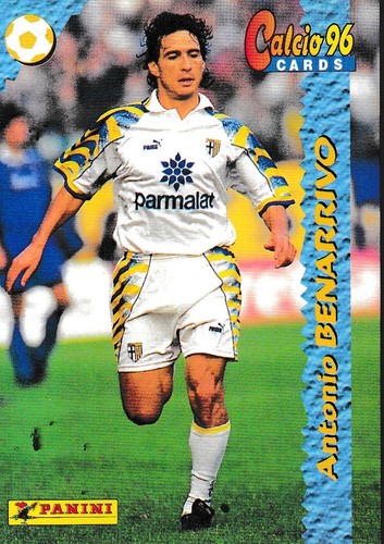 Card calcio cards 56 - 96, n.
