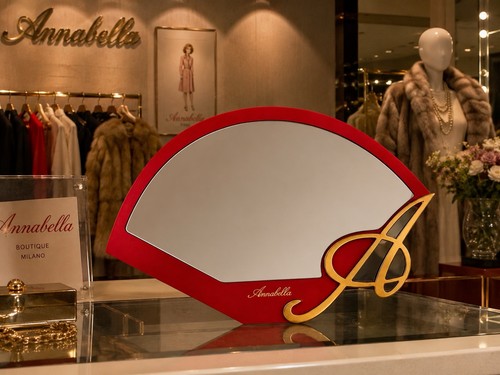 Specchio pubblicitario vintage - specchio,