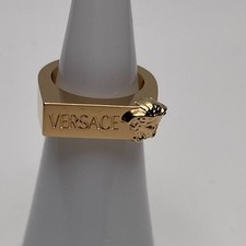 Anello Versace Medusa con logo