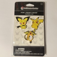Pokemon center pin set - pokemon,