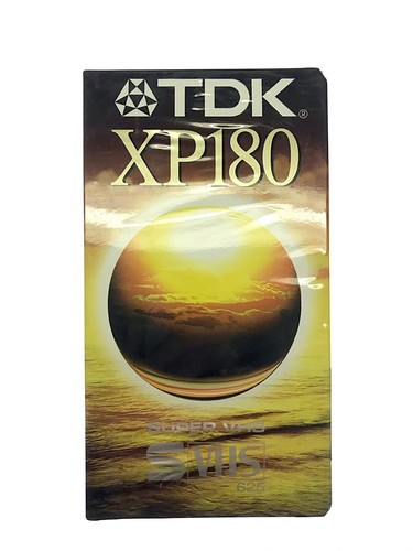Tdk xp180 videocassetta svhs - xp180,