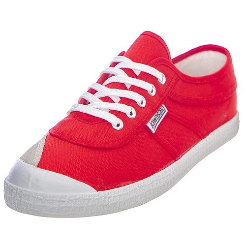 Basic canvas shoes fiery red - basic,
