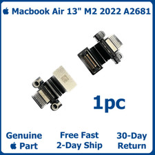 ✅ MACBOOK AIR 13" M2 2022 A2681 THUNDERBOLT 4 CONNETTORE SCHEDA USB-C MEZZANOTTE ✅