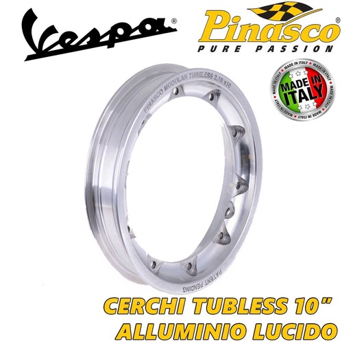 Cerchio lega tubeless - lega,