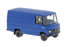 Brekina 36849 Mercedes L 406 D Furgone, Blu, 1967, H0, Nuovo 2025