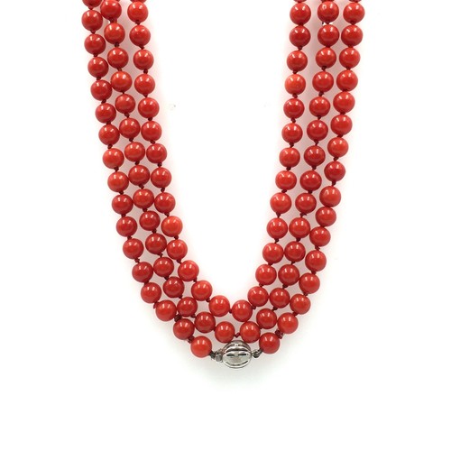 Collana vero corallo - corallo, 14