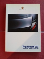 PORSCHE 911 Tipo 996  BROCHURE  DEPLIANT ACCESSORI  anno  2001 Italiano