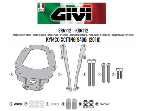 Attacco posteriore bauletto