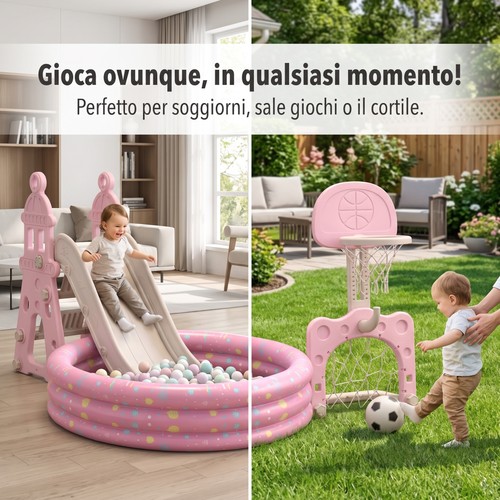 Scivolo per bambini 1 con - scivolo,
