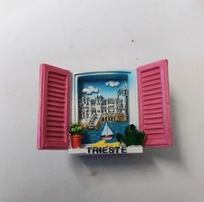 MAGNETE CALAMITA RESINA FRIGO FRIGORIFERO SOUVENIR FRIDGE MAGNET TRIESTE FRIULI
