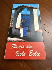 RICORDO ISOLE EOLIE CARTOLINE