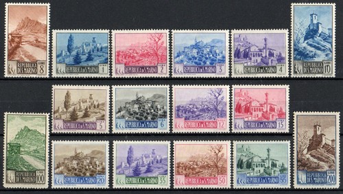 1949 san marino 342 355 - marino, n.342/355