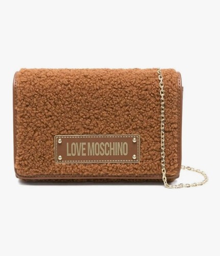 Borsa love moschino marrone - borsa,