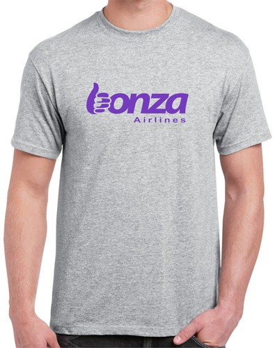 Maglietta bonza airlines - maglietta,