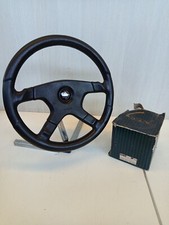 volante Momo anno 1984 con mozzo per Mercedes R107 W114 W115 W116 SL /8 S Se Sel
