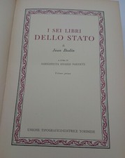 BODIN I SEI LIBRI DELLO STATO
