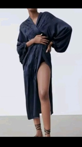 Zara kimono ricamato - ricamato, setoso