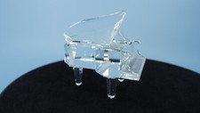 Statuina pianoforte a coda cristallo Swarovski 174506 con scatola, senza sgabello 3" x 2,25"