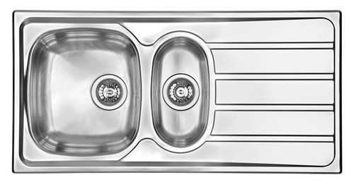 Lavello acciaio inox 100 x - acciaio,