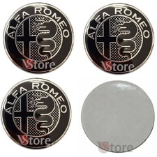 4 Tappi Adesivi Coprimozzo