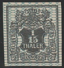 HANNOVER, MICHEL 11x, LEGGERMENTE INCERNIERATA, LUSSO, VEDI!!