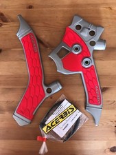 HONDA CRF 250 L CRF 250 M 2013- 2020 ACERBIS PROTEZIONI TELAIO ROSSO/ARGENTO