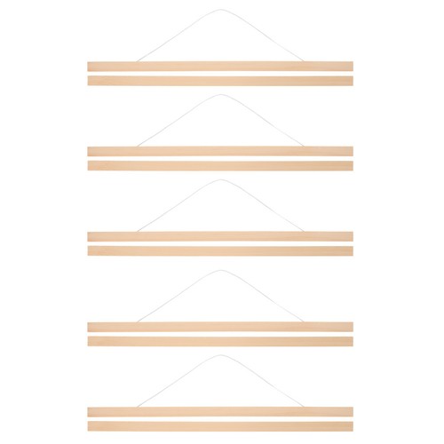5pz porta poster legno - poster, in