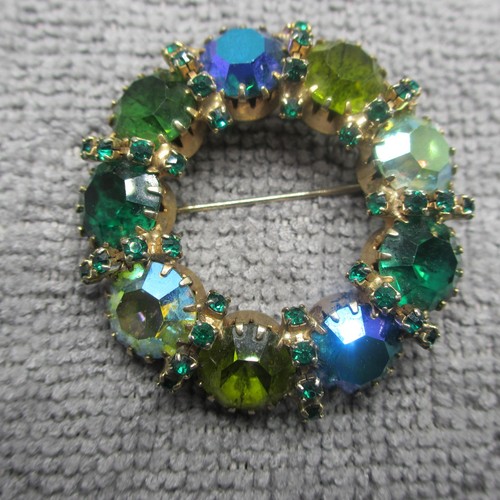 Spilla cerchio strass - , ab