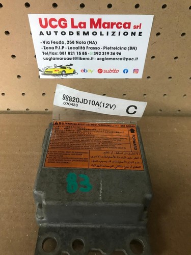 Centralina airbag nissan - centralina,